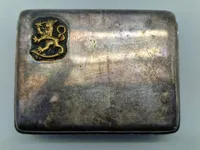 Originalt finsk cigaretetui fra ww2