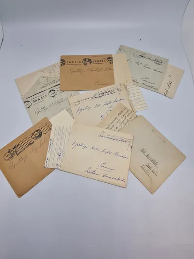 Samling original finsk feltpost - ww2