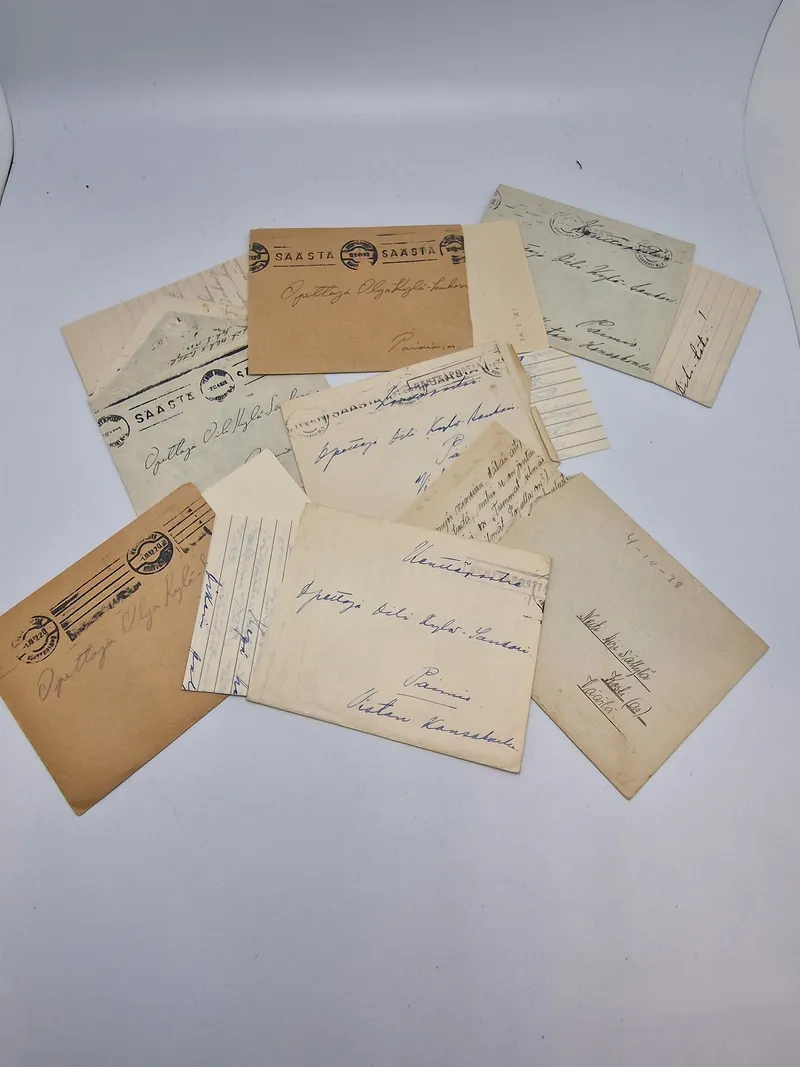 Samling original finsk feltpost - ww2