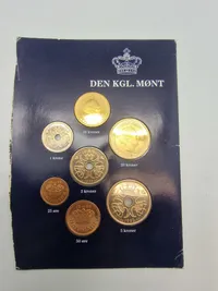 Orignalt dansk møntsæt