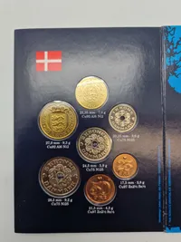 Orignalt dansk møntsæt 1997