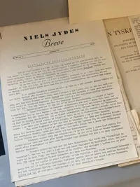 Stor samling originale illegale blade fra modstandsbevægelsen
