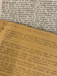 Stor samling originale illegale blade fra modstandsbevægelsen