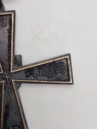 Originalt Finland 1939-40 Western Carelian Isthmus 4th Division Cross