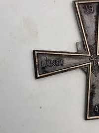 Originalt Finland 1939-40 Western Carelian Isthmus 4th Division Cross
