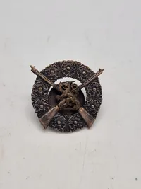 Original SHOOTING BADGE 2ND CLASS – ARMY – FINLAND – WWII