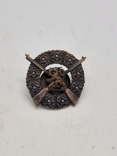 Original SHOOTING BADGE 2ND CLASS – ARMY – FINLAND – WWII
