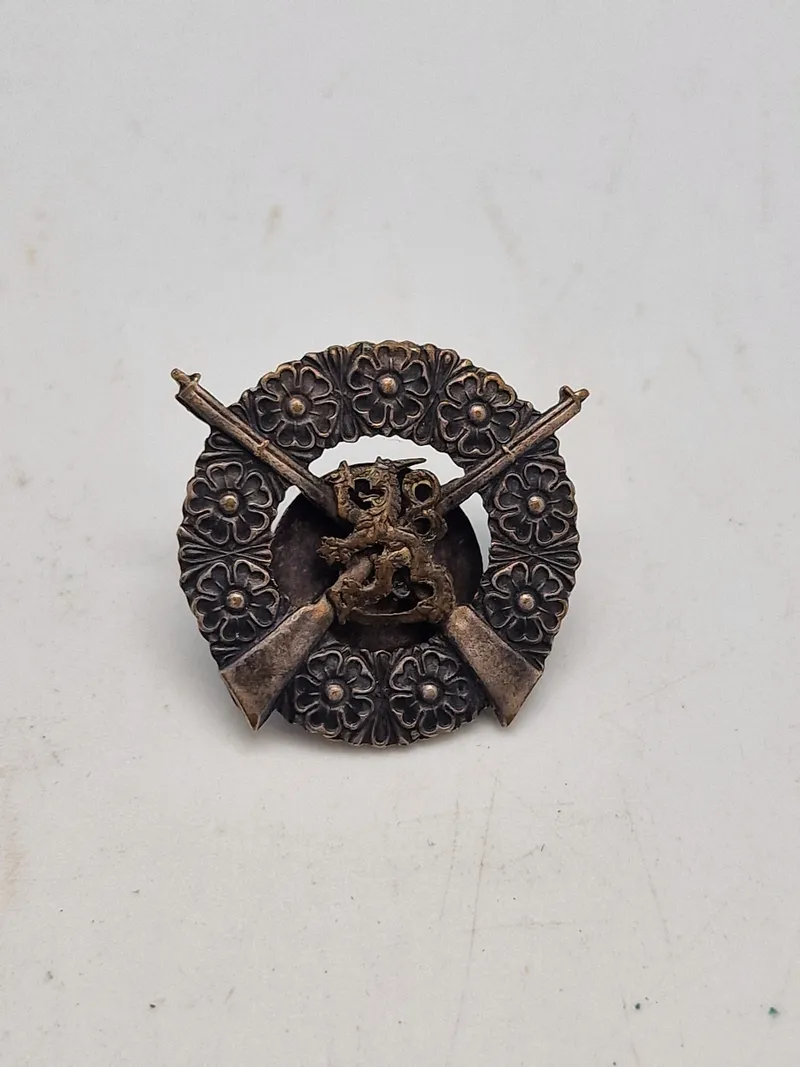 Original SHOOTING BADGE 2ND CLASS – ARMY – FINLAND – WWII