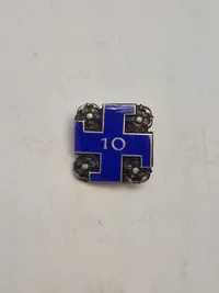 Originalt finsk Lotta Svärd 10-vuotismerkki WW2