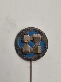 Originalt Sweden. Badge of the Nordic Volunteers for Freedom Association. World War 2