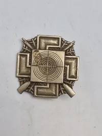 Original WW2 Finnish Army Real M/1921 Shooting Badge