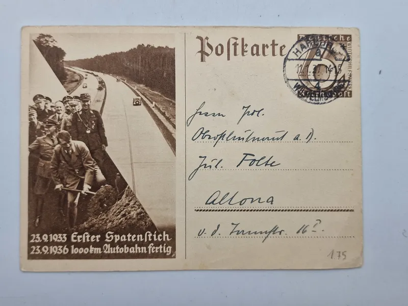 Originalt tysk postkort - ww2