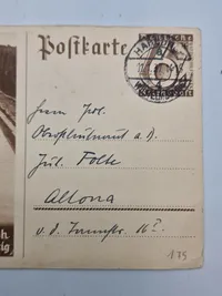 Originalt tysk postkort - ww2