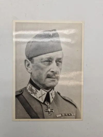 Originalt postkort med motiv af Carl Gustav Emil Mannerheim - født 1867 død 1951