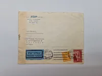 Originalt finsk brev sendt til Sverige - ww2
