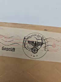 Originalt finsk brev - ww2