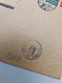 Originalt finsk brev - ww2