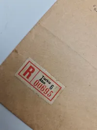 Originalt finsk brev - ww2