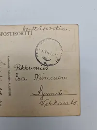 Originalt finsk postkort - ww2