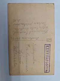 Originalt finsk postkort - ww2