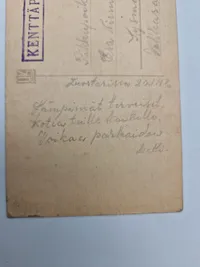 Originalt finsk postkort - ww2