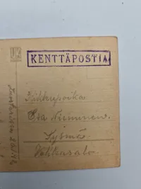 Originalt finsk postkort - ww2