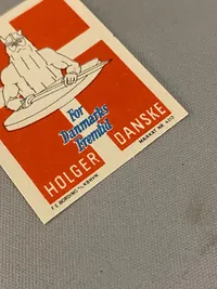 Originalt WWII Holger Danske mærke