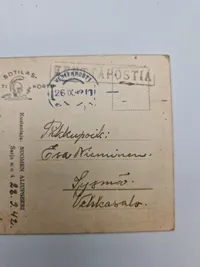 Finsk postkort - ww2