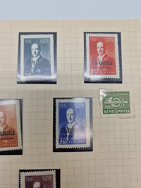 Lot originale finske frimærker