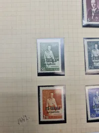 Lot originale finske frimærker