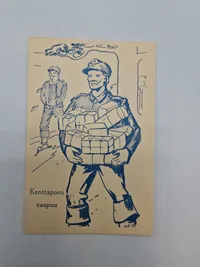 Lot originalt finsk feltpost - ww2