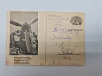 Lot originalt finsk feltpost - ww2