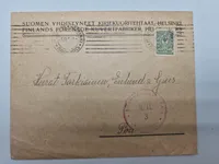 Lot originalt finsk feltpost - ww2