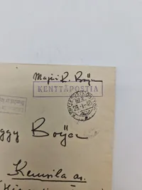 Lot originalt finsk feltpost - ww2