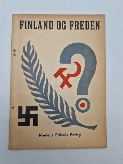 Originalt hæfte - Finland og freden