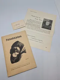 Lot originalt finlandshjælpen - ww2