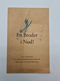 Originalt hæfte fra Finlandshjælpen - ww2