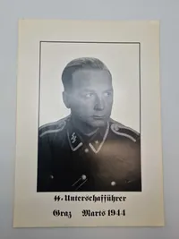 Foto - Dansk  SS untersharführer Mogens Barfod