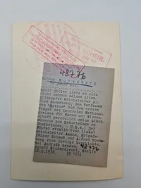 Originalt tysk ww2 pressefoto