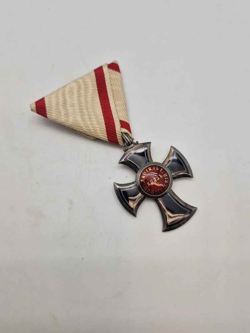 Originalt Montenegro, Kingdom. An Order Of Danilo V Class, Knight