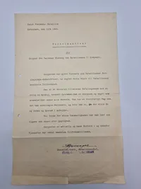 Original udtagelse på dansk sergent ved Finlands Battalionen - 1940