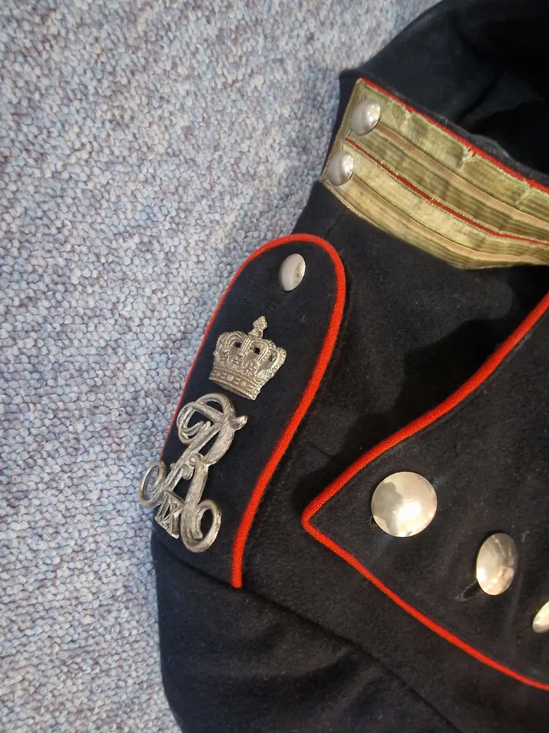Original dansk Livgarde uniforms jakke Frederik 9
