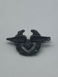 Original Luftwaffe Civilian Retinue Personnel's M38 Lapel Badge