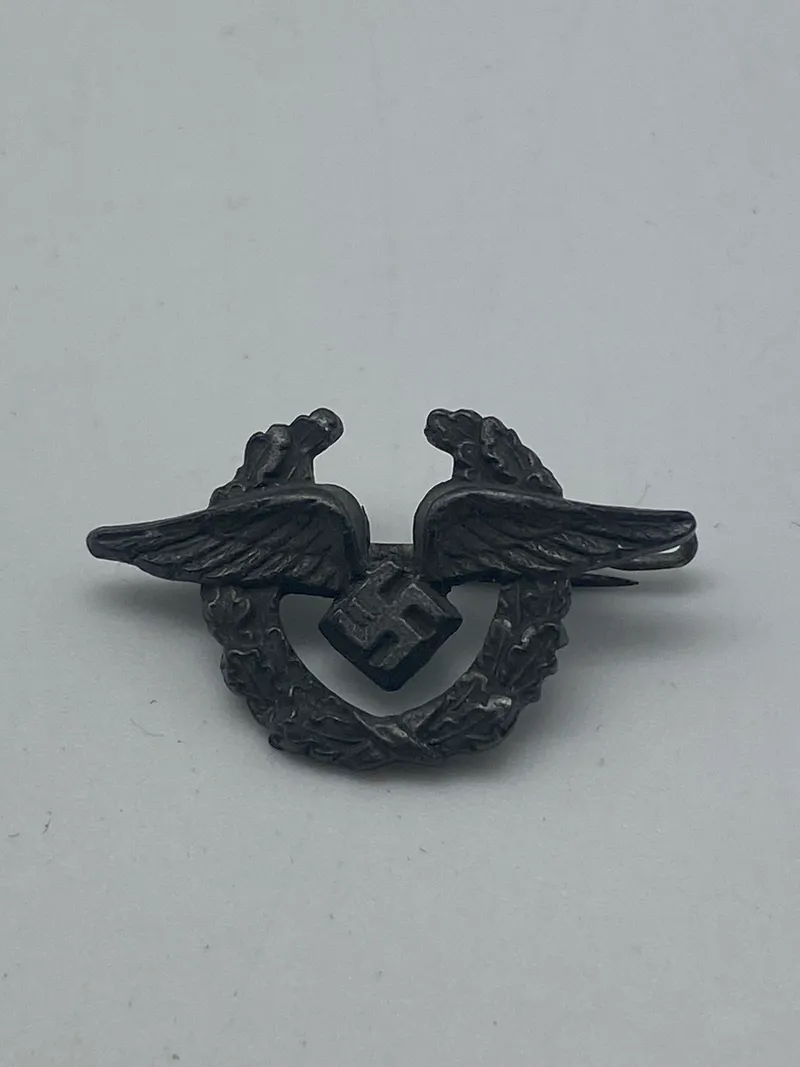 Original Luftwaffe Civilian Retinue Personnel's M38 Lapel Badge