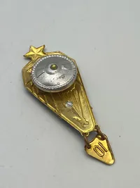 Original Soviet Paratrooper Instructor badge (1000 udspring)