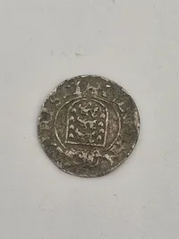 Original dansk skillings mønt - sølv