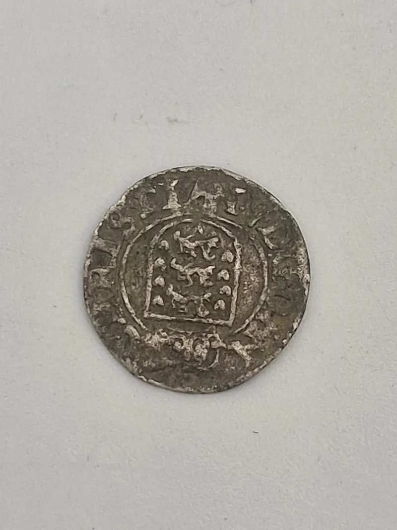 Original dansk skillings mønt - sølv
