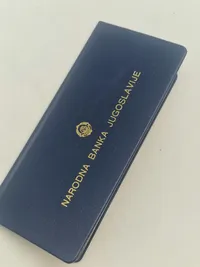 Originalt jugoslavisk møntsæt