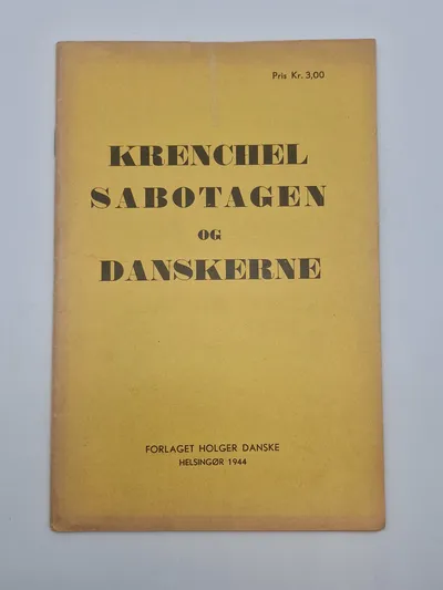 Original illegal bog - 1944 (Holger danske forlaget)