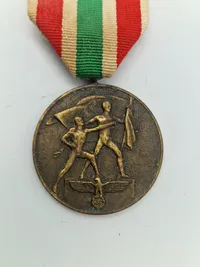 Sjælden original Medaille zur Erinnerung an die Heimkehr des Memellandes; 22. März 1939